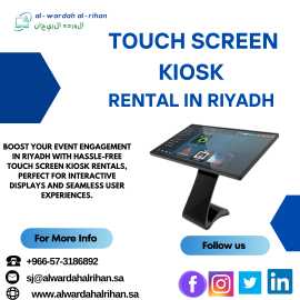 Why to Choose Touch Screen Kiosk Rentals in KSA?, Riyadh