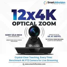 Benchmark 4k PTZ Camera For Live Streaming Online , ₹ 85,000