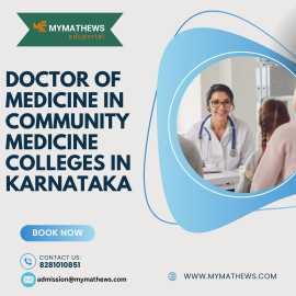 Doctor of Medicine in Community Medicine Colleges , Bengaluru