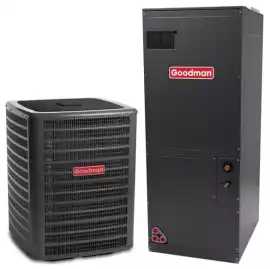 Goodman 2 Ton 14.3 SEER2 24000 BTUh V/S Heat Pump , Dallas