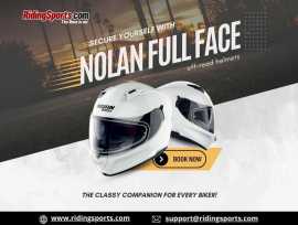 Secure yourself with Nolan full face off-road helm