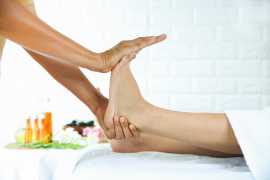 Unwind and Unstress with a Red Peony Foot Massage, Northwood