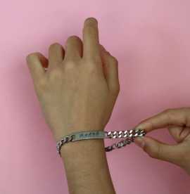 ASL Sign Language Bracelet, $ 23