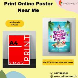 Wondering How to Get Affordable Poster Printing, Lucknow