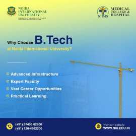 Best Colleges for B.Tech in Greater Noida , Noida
