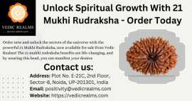 Unlock Spiritual Growth With 21 Mukhi Rudraksha - , $ 0