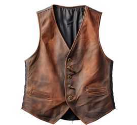 Timeless Style: The Men's Leather Waistcoat, London
