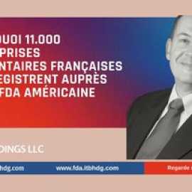 Enregistrement FDA Exportez vos produits, Brussels
