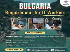 Bulgaria Requirement For IT worker, Ahmedabad