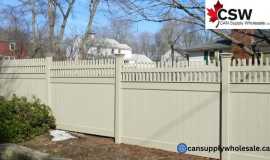 Wholesale Fence Supply - Premium Vinyl PVC Fencing, Saskatoon