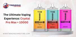 Crystal Pro Max + 10000 Puffs | Long-lasting Vapin, £ 10
