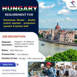 Hungary Job in Warehouse and Production, Ahmedabad