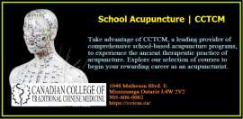 School Acupuncture | CCTCM, Mississauga
