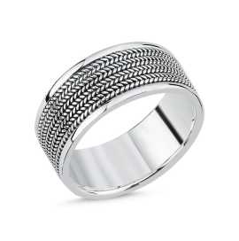 Bold & Stylish Mens Silver Jewellery at Zehrai, $ 140
