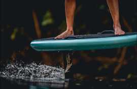 Electric hydrofoil surfboard, Huskisson