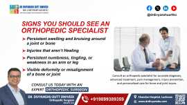 Signs You Need to Visit the Orthopedic Specialist , Lucknow