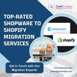 Top-rated Shopware to Shopify Migration Services, Mississauga