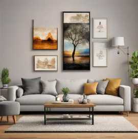 Living Room Wall Art Prints by Deluxe Art, Sydney