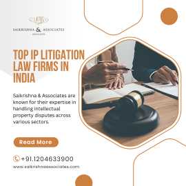  Top ip litigation law firms in india - Saikrishna, Noida