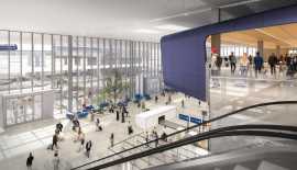 United Airlines IAH Terminal, California Hot Springs