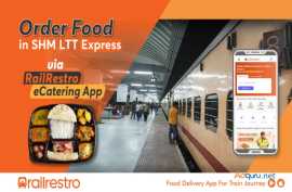Order Food in Shm Ltt Express Via RailRestro , Patna