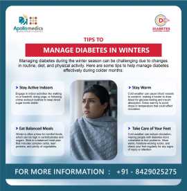 Manage Diabetes This Winter! Dr. Mayank Somani, Lucknow