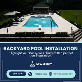 Backyard Pool Installation NJ, Hackettstown