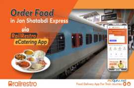 Order Food in Jan Shatabdi Via RailRestro , Patna
