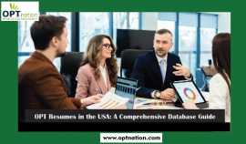 OPT Resumes in USA: A Comprehensive Database Guide, New York