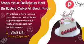 Shop Your Delicious Half Birthday Cake, $ 0