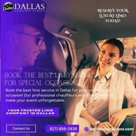 Book The Best Limo Service Dallas for Occasion, Dallas
