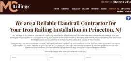 MC Railings for Your Iron Railing Handrail Project, Princeton