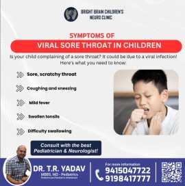 Is your child struggling with a sore throat?, Lucknow
