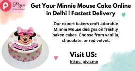 Get Your Minnie Mouse Cake Online in Delhi | Faste, ps 0