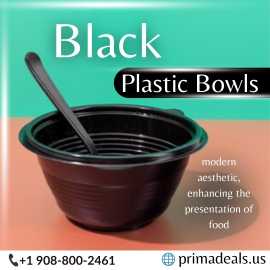 Why Food Businesses Choose Black Plastic Bowls?, Brooklyn