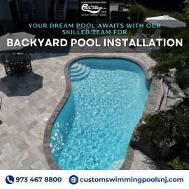Expert Backyard Pool Installation in NJ, Linden