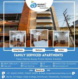 Serviced Apartments in Coimbatore | Mugundan's Sma, Coimbatore