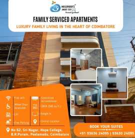 Serviced Apartments in Peelamedu | Mugundan's Smar, Coimbatore