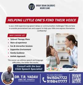 Is Your Child Struggling to Speak Clearly?, Lucknow