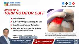 Signs of a Torn Rotator Cuff by Dr. Divyanshu Dutt, Lucknow