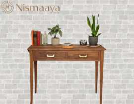 Sleek, Stylish, and Functional Walnut Console Tabl, ps 0