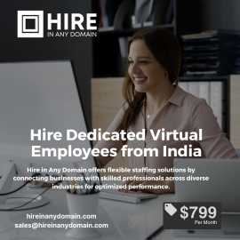 Hire Dedicated Virtual Employees from India, Washington