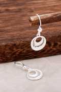 Stunning Silver Drop Earrings | Zehrai Collection, $ 85
