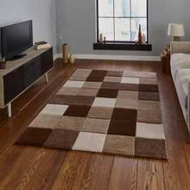 Elegant Brown Rugs - Bedding Mill, £ 58