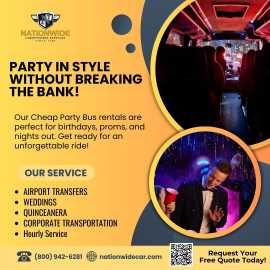 Cheap Party Bus, Washington