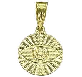 Double Sided Evil Eye Pendant, $ 2