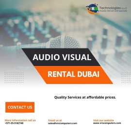 What are the Benefits of Hiring AV Rentals?, Dubai