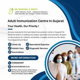 Adult Immunization Center in Gujarat	, Ahmedabad