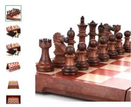 Magnetic Chess Portable Folding Chess Board, $ 59