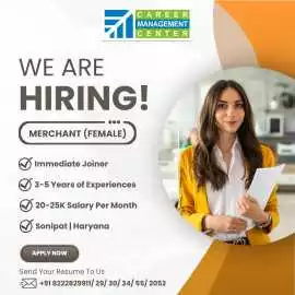 Female Job in Sonipat | Reliable Job Placement Service in Sonipat, Sonipat